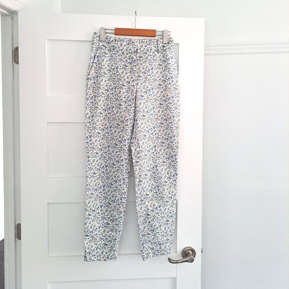 Gustavo blue floral pants by Sézane - Picture 2 of 5